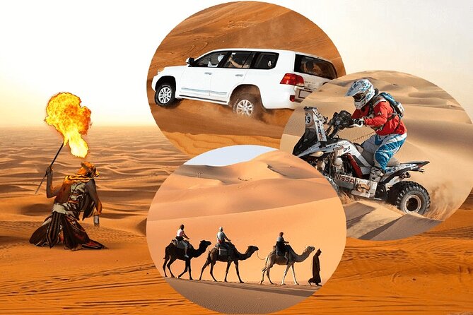 Doha: Desert Safari With Quad bike ,Camel Ride And Sand Boarding - Key points to know before you book