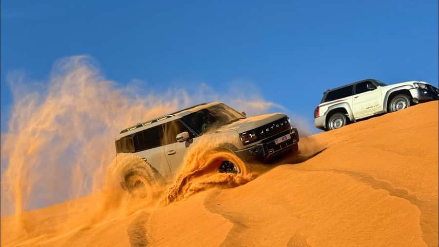 Doha: DesertSafari with Quad Bike, Camel Ride & Sandboarding - Reaching Khor Al Adaid, Qatar’s Inland Sea
