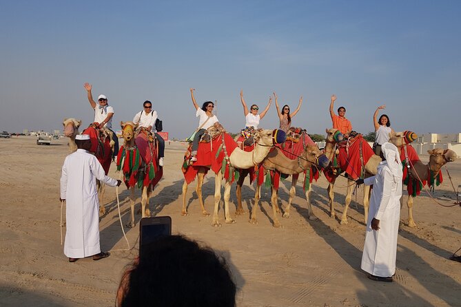 Doha: Escape to Eternity, Relaxing Desert Wonders with Camel Ride - Khor Al Udaid and Qatar’s Inland Sea