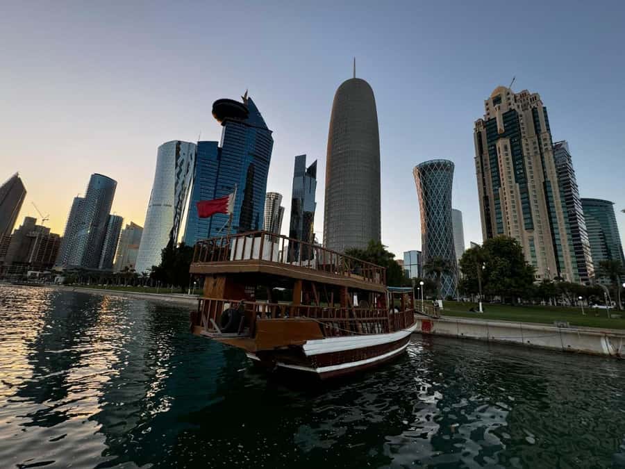Doha: Evening Dhow Cruise with Panoramic Skyline Views - The Museum of Islamic Art and National Museum