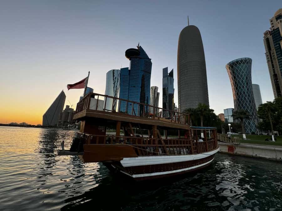 Doha: Evening Dhow Cruise with Panoramic Skyline Views - What the $35 price really buys