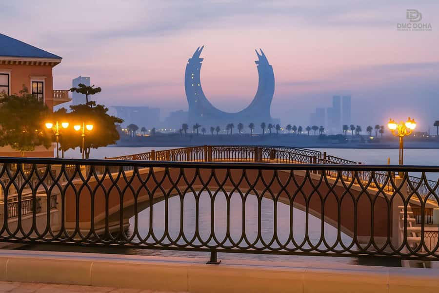 Doha Evening-Night City Tour from Hotel, Airport & Transfers - The Pearl Qatar and its waterfront feel