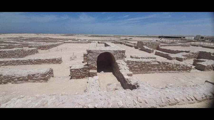 Doha: Full-Day North and West Tour with Forts and Qatari - Richard Serra Desert and the approach to Zekreet