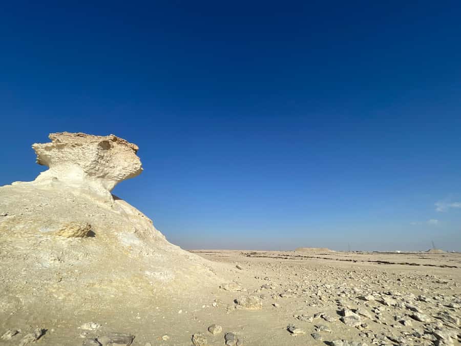 Doha Full Day North & West Tour | Rich History & culture - Richard Serra’s East-West, West-East sculpture