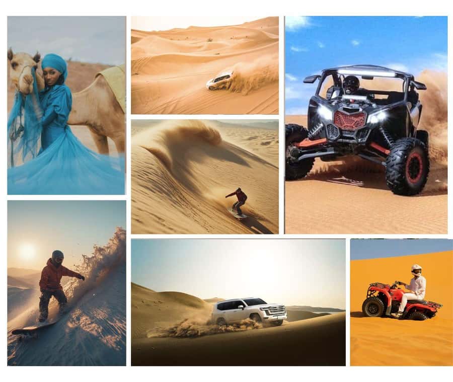 Doha: Guided Desert Safari Tour with Pickup & Drop Service - Sealine Beach Resort: your first desert stop