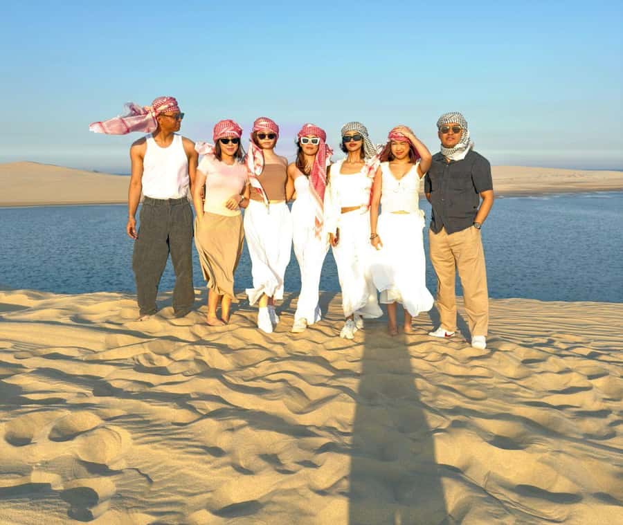 Doha: Guided Desert Safari Tour with Pickup & Drop Service - Meeting your guide and leaving Doha