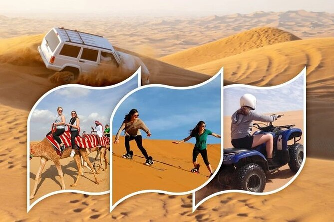 Doha :Half Day Desert Safari | Camel Riding | ATV | Sand Surfing - Key points at a glance