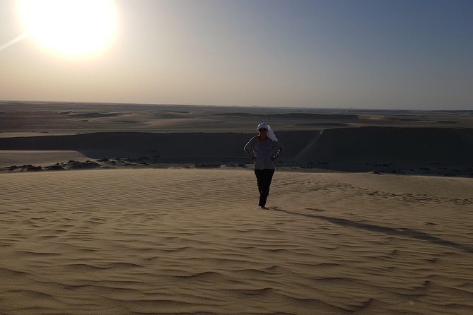 Doha :Half Day Desert Safari | Camel Riding | ATV | Sand Surfing - Price, group size, and what you get for $58