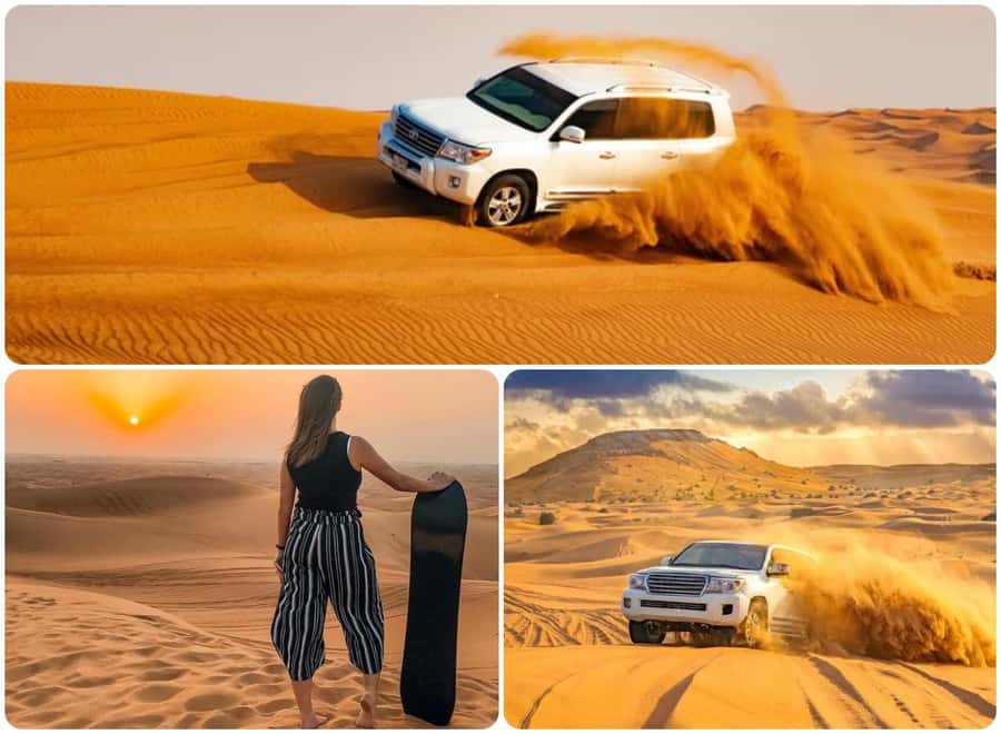 Doha: Half Day Desert Safari, Dune Bashing, Camel Ride - The return drive and four-and-a-half-hour timing