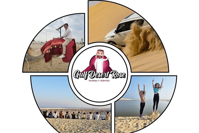 Doha Half Day Desert Safari Dune Bashing Camel Ride Sandboarding - Leaving Doha for the open sand