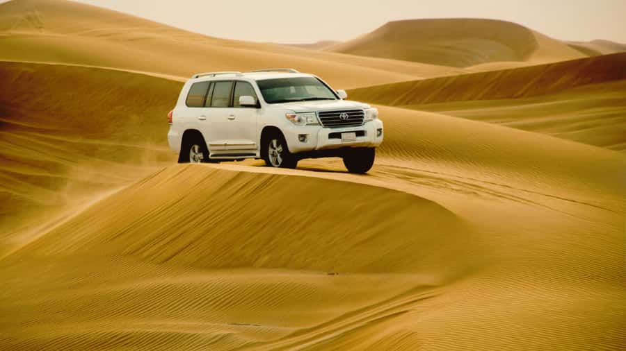 Doha: Half Day Desert Safari From Airport/Hotel/Cruise Port - Leaving Doha in an air-conditioned 4x4