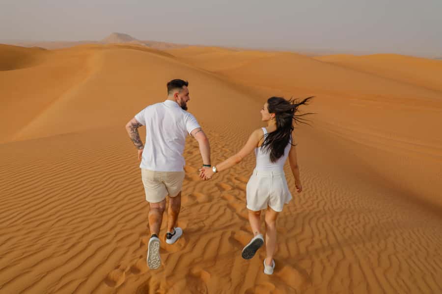 Doha: Half-Day Desert Safari, Quad Bike, Camels & Inland Sea - Photo stops where the desert opens up
