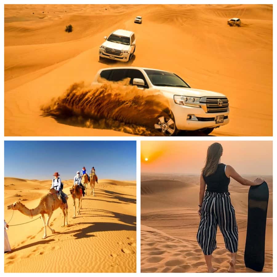Doha: Half Day Layover Desert Safari, Camel Ride, SandBoard - Mesaieed and the first desert stops