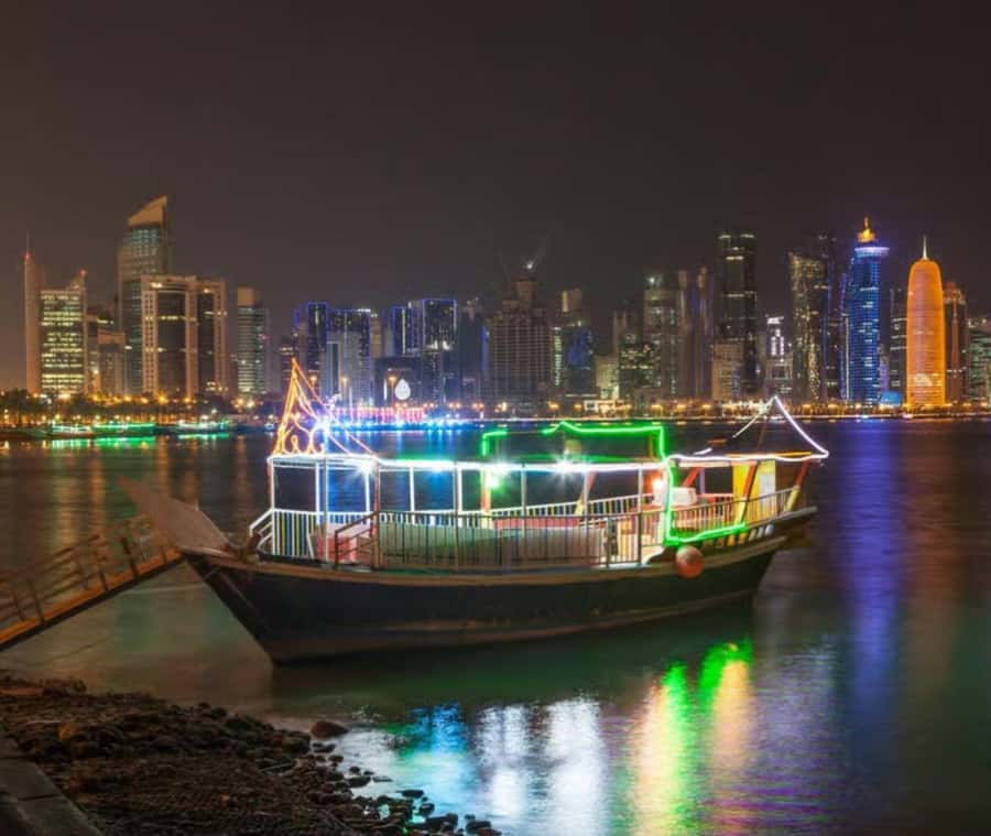 Doha : Harbor Dhow Cruise Tour with Refreshments & Transfers - Starting with hotel pickup in Doha