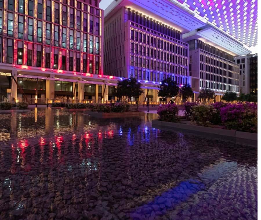 Doha: Hidden Alleys, Modern Marvels and Museums Guided Tour - The National Museum and its desert rose design
