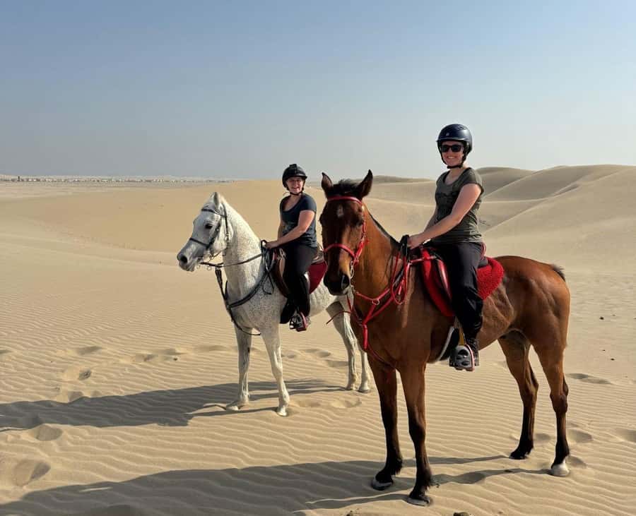 Doha Horseback Riding Adventure in Desert with Transfers - What this 210-minute Doha desert ride is really like