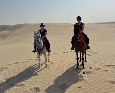 Doha Horseback Riding Adventure in Desert with Transfers