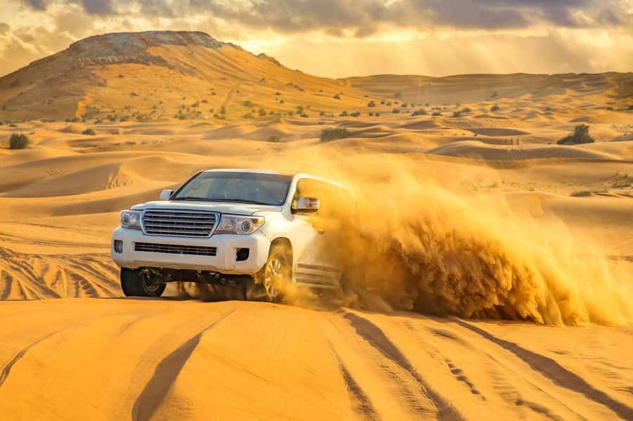 Doha: Inland Sea Desert Safari With All Activities - Quad biking for an optional extra rush