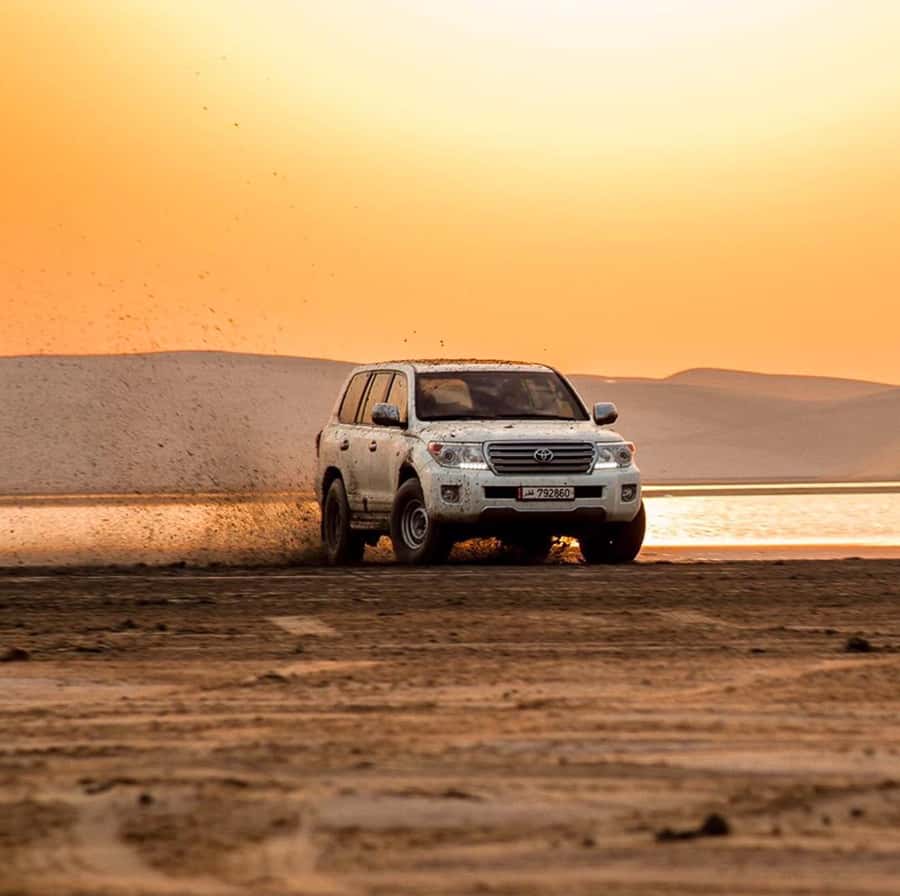 Doha: Inland Sea Desert Safari With All Activities - Reaching the Inland Sea