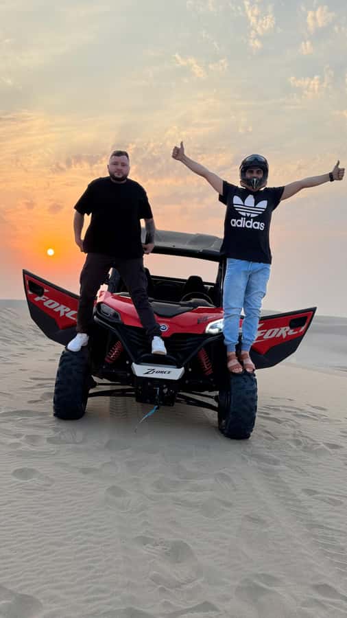 Doha: inland sea Tour With Dune Bashing &Sandboarding fun - Two hours of dune bashing