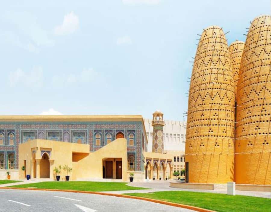 Doha: Katara Cultural Village & Coast Guided Tour - The amphitheatre and Qatar’s cultural life