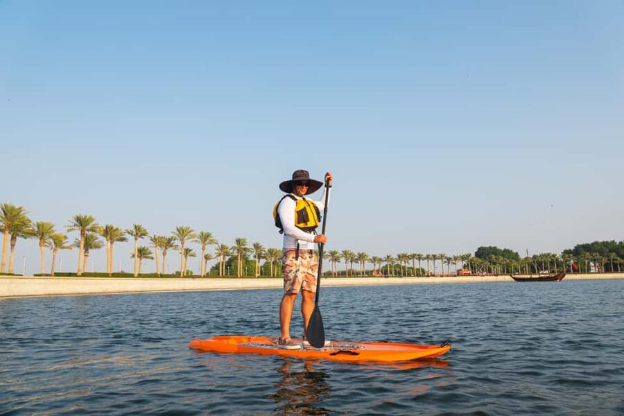 Doha: Kayaking or Paddleboarding at MIA Park - What Happens During the 10-Minute Briefing