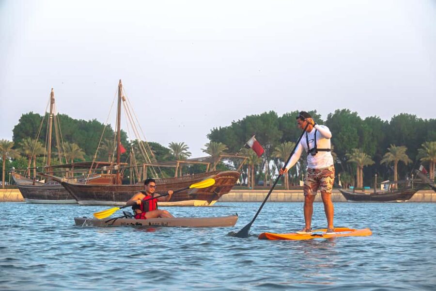 Doha: Kayaking or Paddleboarding at MIA Park - My Take: Book It for the View, Not the Workout