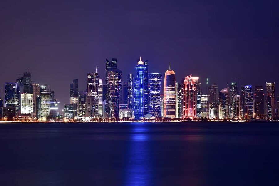 Doha: Night City Tour |Corniche |katara |Souq Waqif |Pearl - Katara Cultural Village and its religious buildings