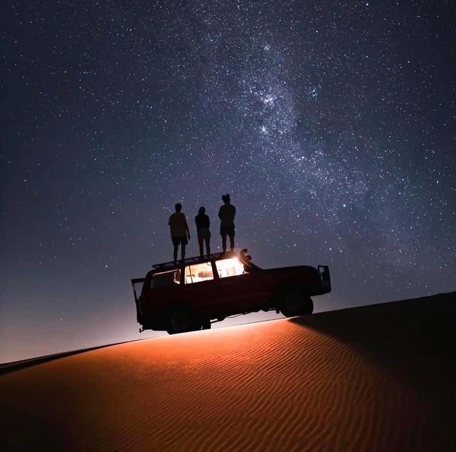 Doha Night Desert Safari Stargazing And Camel Ride - Dune bashing near Ash Shaqra’
