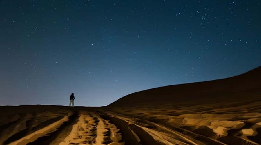 Doha: Night Desert Safari with Stargazing & Camel Ride - Stargazing in a desert without city lights