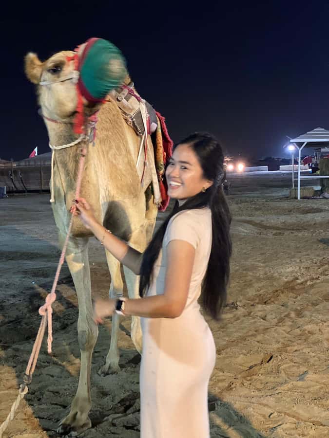 Doha: Night DesertSafari DuneBashing Sandboarding CamelRide - The Inland Sea at Khor Al Adaid