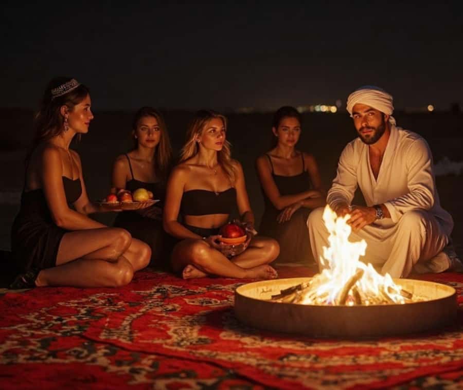 Doha: Night Inland Sea Desert Safari with Full Activities - Key points at a glance