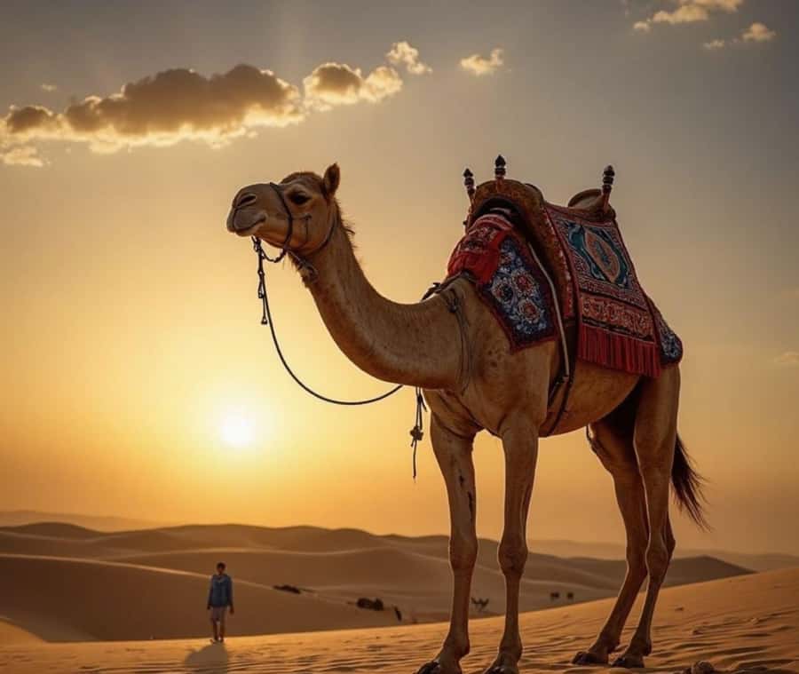 Doha: Night Inland Sea Desert Safari with Full Activities - Sandboarding on soft golden dunes