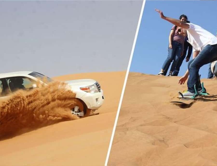 Doha: Night Inland Sea Desert Safari with Full Activities - Reaching the moonlit Inland Sea