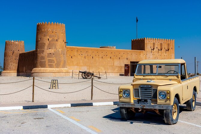 Doha: North of Qatar Tour, History and heritage - Walking among the mangroves at Purple Island