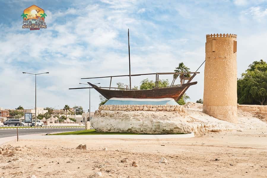 Doha North Qatar Tour Zubara Fort, Mangroves, Jumail Village - A quiet pause at Al Thakira mangroves
