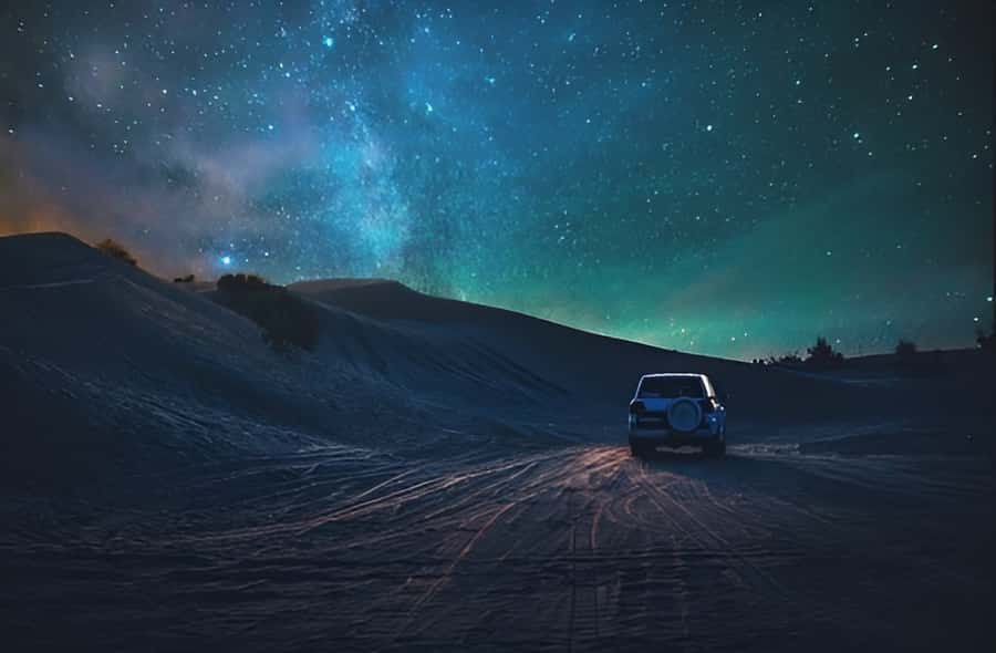 Doha: Overnight Desert Safari with 4x4 Ride and Camp Stay - Sunset, firelight, and the quiet hours