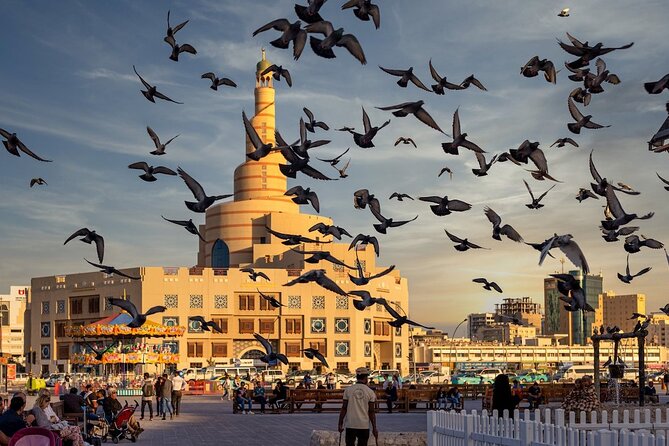 Doha Private City Tour - The Corniche ties the route to Doha Bay