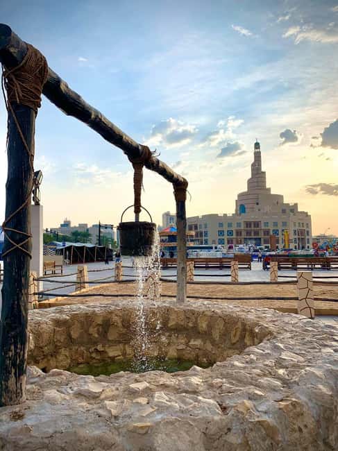 Doha: Private City Tour with Free Dhow Boat Cruise Ride - Katara Cultural Village: art, architecture, and open space