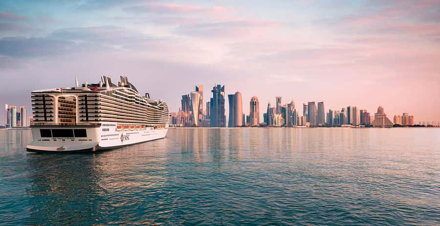 Doha: Private City Tour with Transport from Cruise Terminal - National Museum: start with Doha’s story
