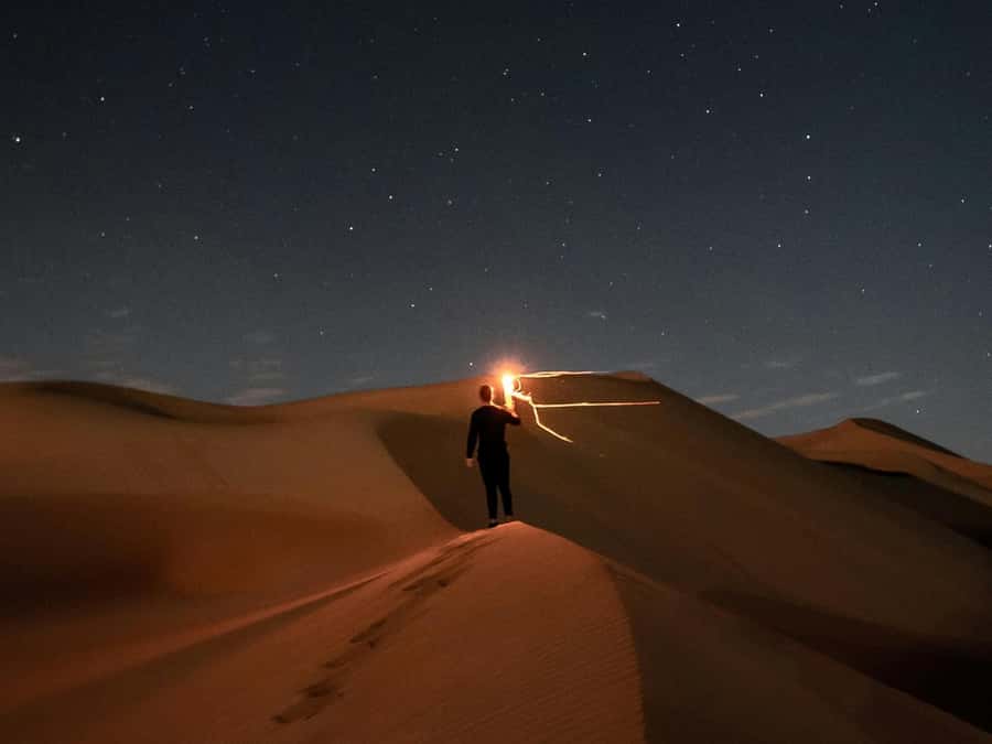 Doha: Private Desert Safari at Night with Stargazing - Dune bashing on the way to the Inland Sea