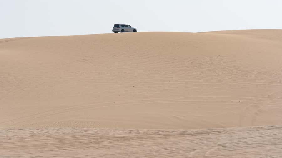 Doha:Private Desert Safari, Falcon, Sandboarding,inland sea - The 50-minute drive from Doha