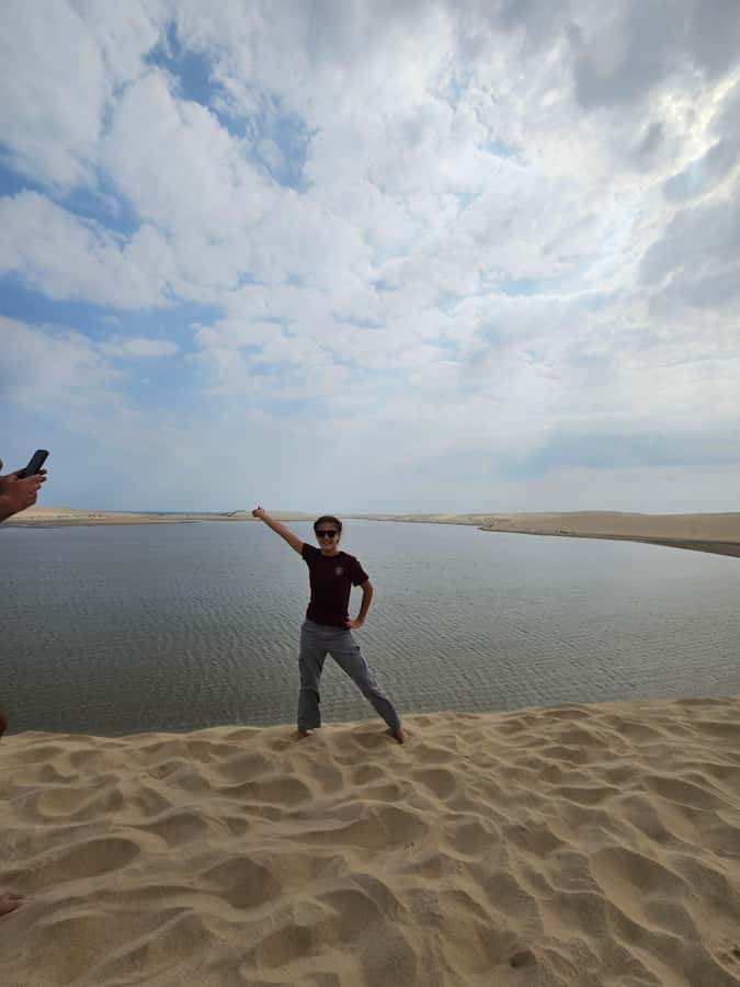 Doha Private Desert Safari, inland sea, sand boarding - The Inland Sea and the best views of the day