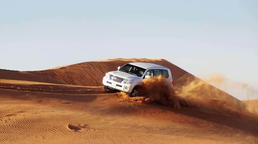 Doha : Private Desert Safari With Camel Ride & Sand Boarding - Khor Al Adaid, where the dunes meet the sea