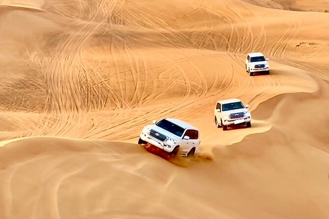 Doha, Qatar: Desert Safari, Inland sea and Camel Ride Adventure. - From Doha to Sealine Beach by 4x4