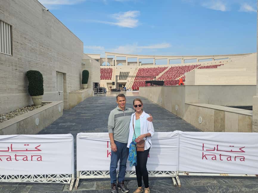 Doha Qatar : Private City tour with Certified Tour Guide. - Katara Cultural Village, where tradition meets new architecture
