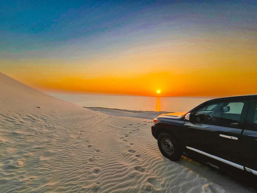 Doha:Quad Bike Desert Safari Adventure with 4x4 Vehicle Ride - Mesaieed for Tea and a Short Camel Stop