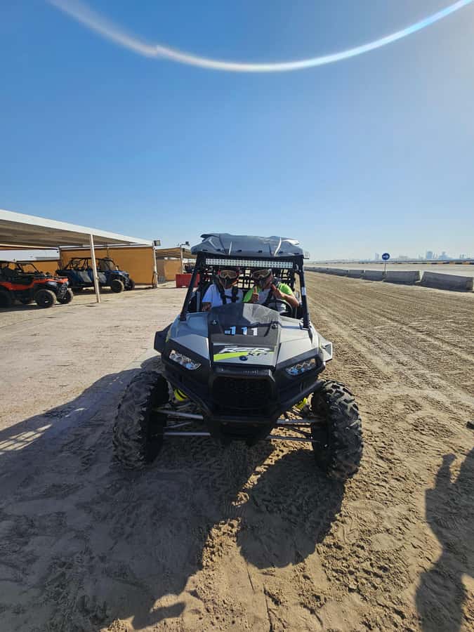 Doha: Quad Bike, Desert Safari, Buggy ride & inland sea tour - The Inland Sea and the Saudi border