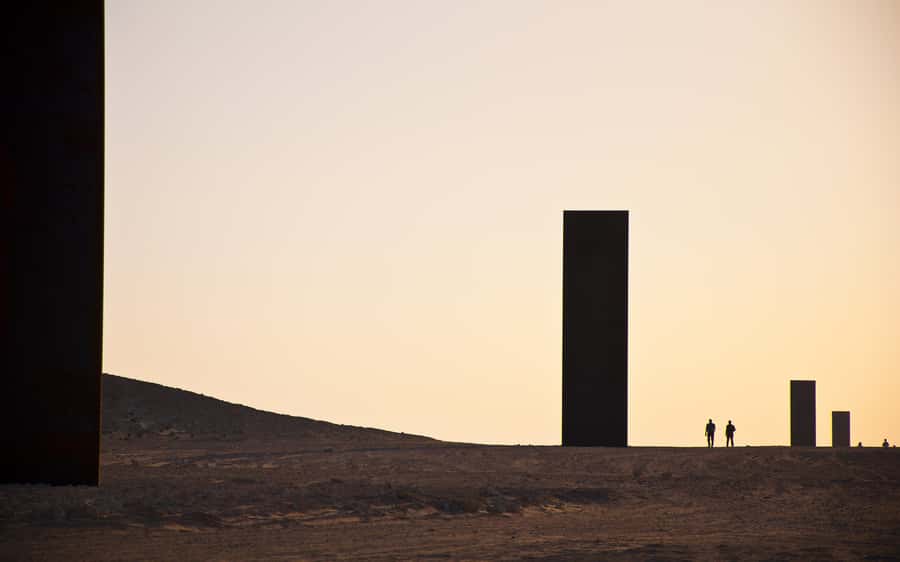 Doha: Richard Serra Sculpture,Mushroom Hill,Camel Race Track - The guide can shape the whole morning
