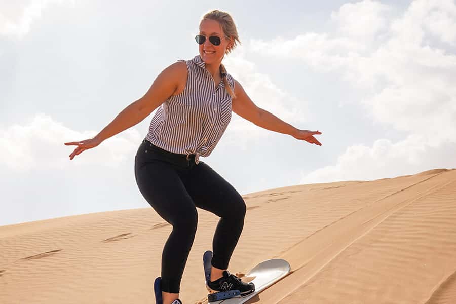 Doha: Safari, ATV, Camels, Sandboarding and Inland Sea Tour - Forty minutes of dune bashing